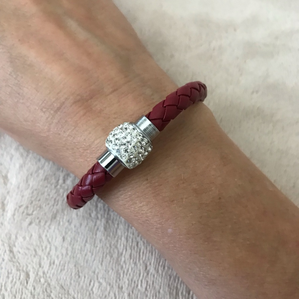 Bracelets- claret red - Picture 4 of 6